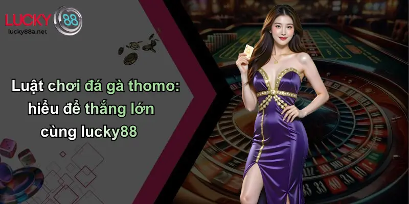 Luật chơi đá gà thomo: hiểu để thắng lớn cùng lucky88