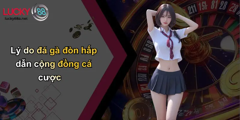 Lý do đá gà đòn hấp dẫn cộng đồng cá cược
